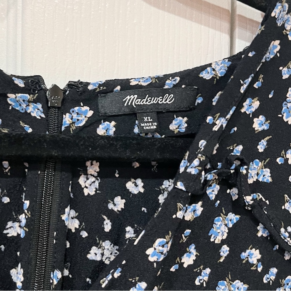 Madewell Floral Tie Jumpsuit - Picture 3 of 9